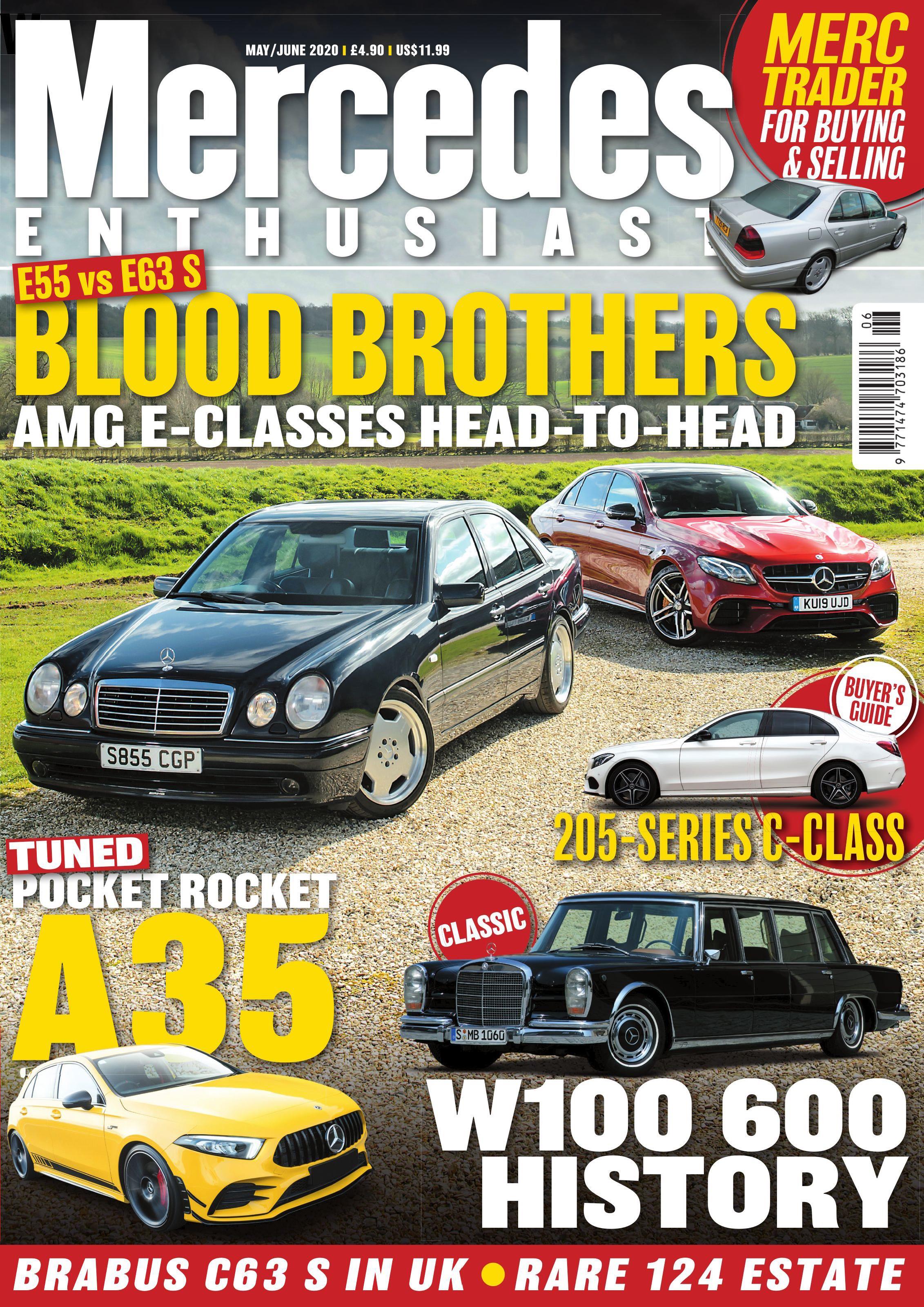 Журнал Mercedes enthusiast. June 2020